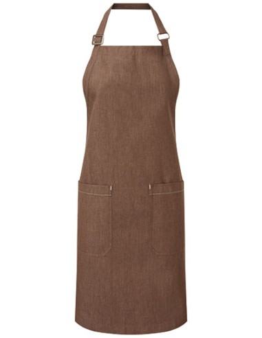 PRE-PR113-Organic Denim Fairtrade Bib Apron